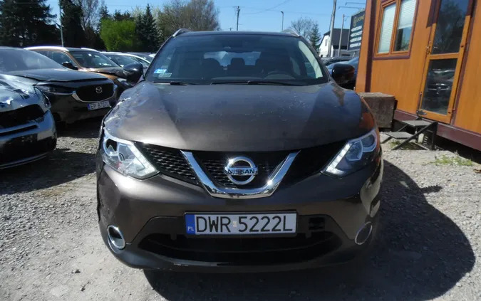 nissan Nissan Qashqai cena 28900 przebieg: 119000, rok produkcji 2017 z Ruda Śląska